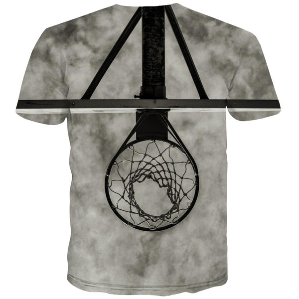 
Basketball T-shirt Men Night View T-shirts Graphic Galaxy Tshirt Printed City T shirts Funny
                