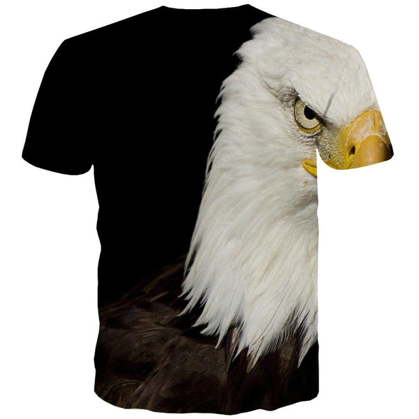 
USA T shirts Men Animal Tshirt Printed Raptor Tshirts Casual Fly T shirts Funny Eagle T-shirts 3d
                