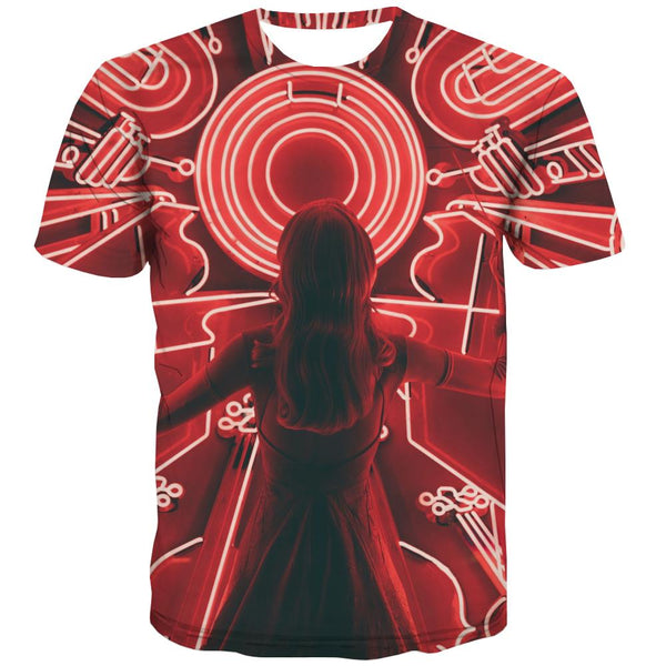 Music T-shirt Men Instrument T-shirts Graphic Retro Tshirts Casual Electronic Tshirt Anime