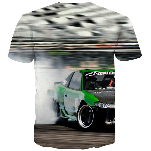 
Racing Car T shirts Men Metal Shirt Print City Tshirt Anime Gray T-shirts Graphic Retro Tshirts Novelty
                