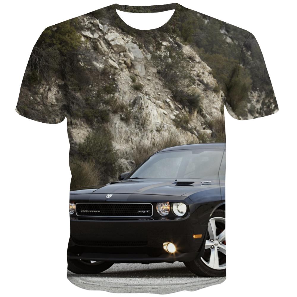 
Racing Car T shirts Men Metal Tshirts Novelty City Tshirt Anime Gray T-shirts 3d Retro Shirt Print
                