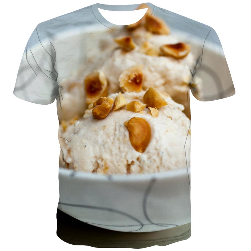 
Sweet T-shirt Men Gourmet Shirt Print Icecream Tshirts Cool Colourful Tshirt Printed
                
