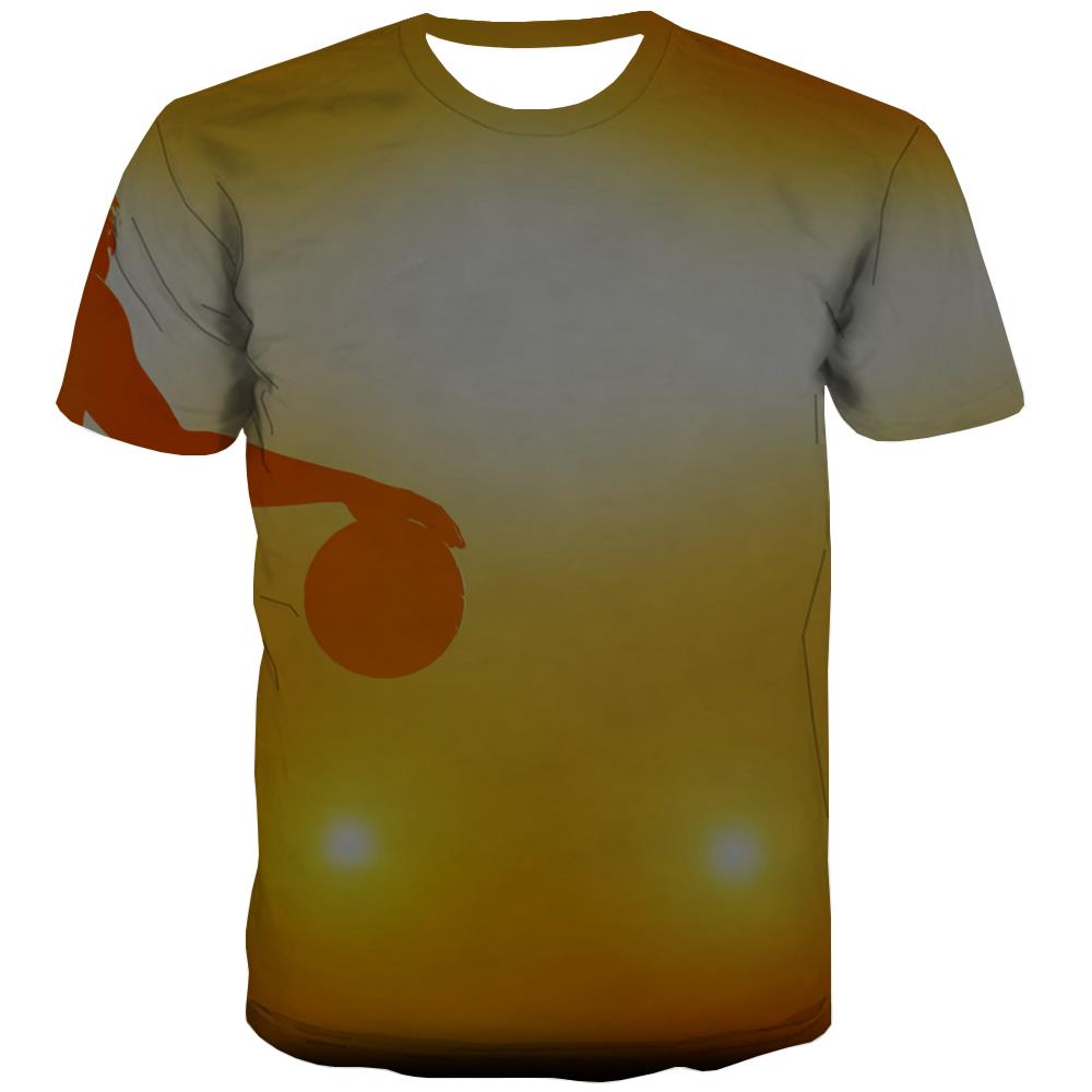 
Basketball T-shirt Men Night View Shirt Print Galaxy Tshirt Anime City T-shirts Graphic
                