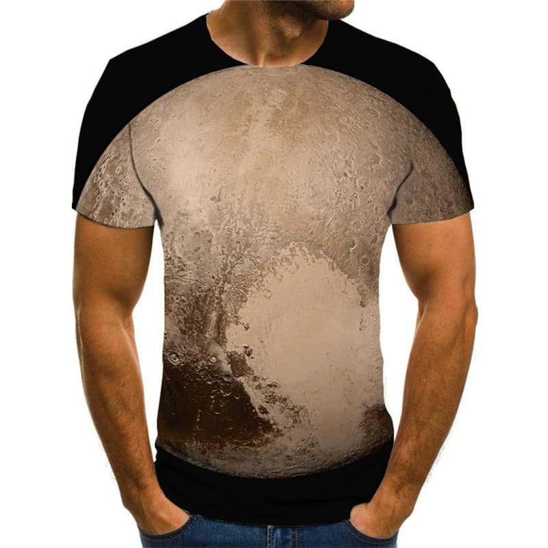 
Pluto T shirt Men Retro Tshirt Printed Harajuku Shirt Print Mens Clothing
                