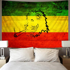 Lion Tapestry Animal Tapestries Anime Home Tapestrys Colorful Rug Wall Harajuku Wall Tapestry