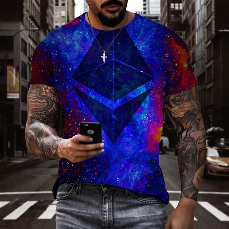 
Abstract T shirt Men Psychedelic Shirt Print Harajuku T-shirts 3d Retro Funny T shirts
                
