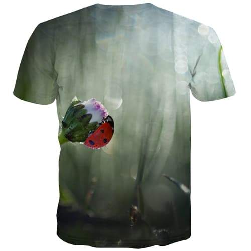 
Insect T-shirt Men Flower Tshirts Casual Psychedelic Tshirt Printed Green T shirts Funny - KYKU
                