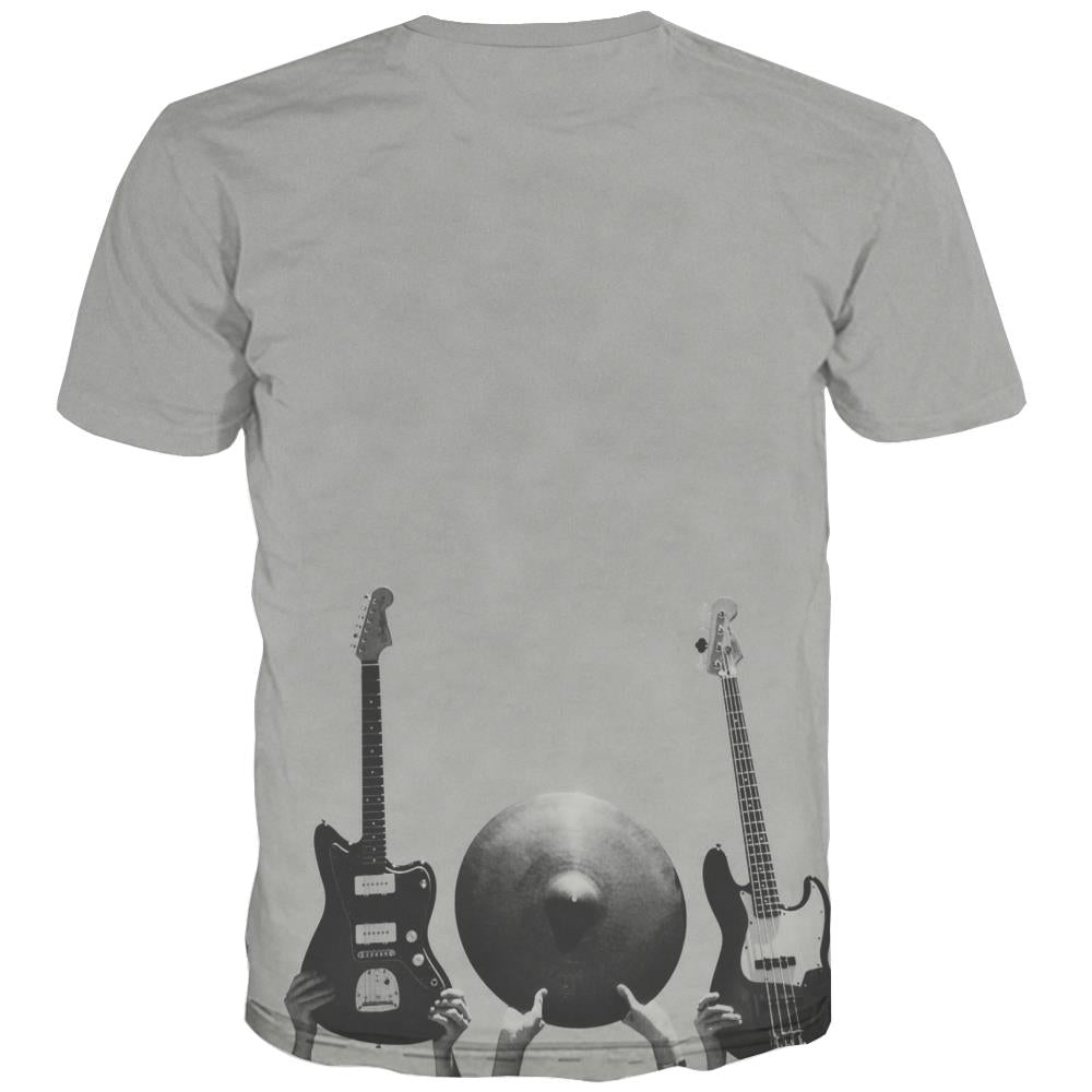 
Music T shirts Men Instrument Tshirts Novelty Retro T-shirts Graphic Electronic Tshirts Casual
                