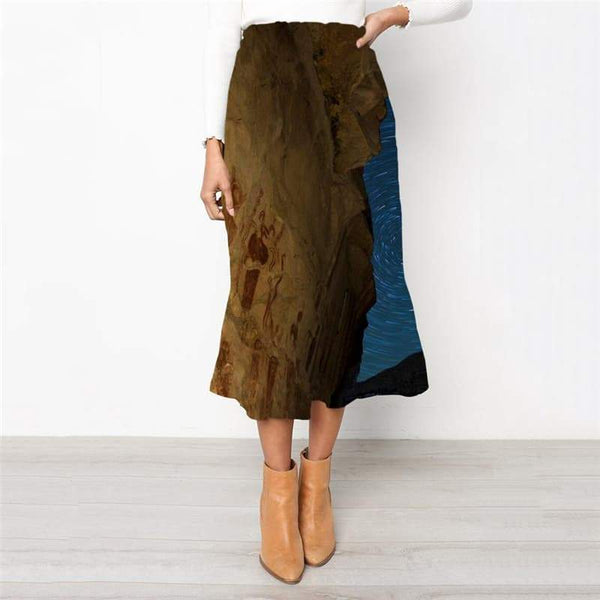 Indios Skirt Women Dizziness School skirt Meteor Skirt Ladies Womens Clothing - KYKU
