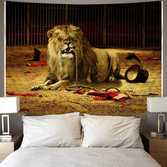 Lion Tapestry Animal Rug Wall Anime Wall Tapestry Hip Hop Tapestries Rock Tenture Mandala