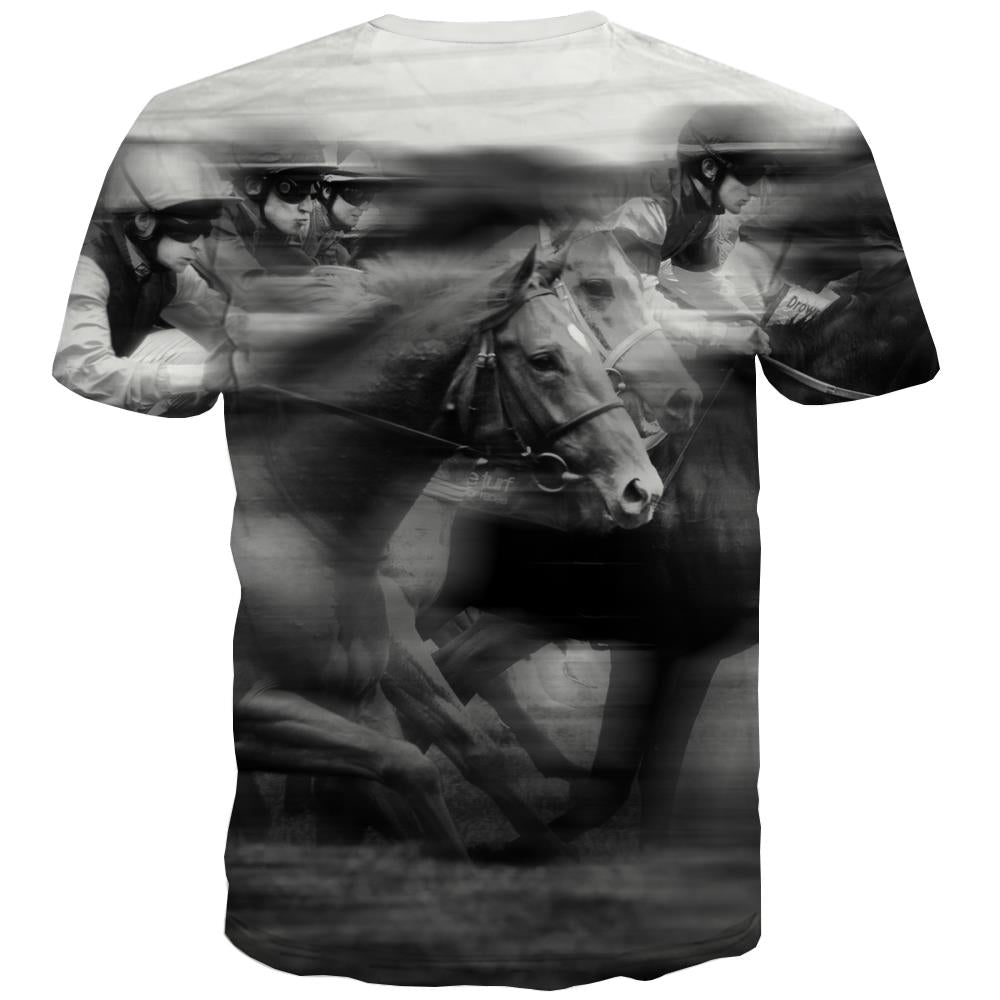 
Borse T-shirt Men Competition T-shirts Graphic Raced Tshirt Printed Equestrian T-shirts 3d
                
