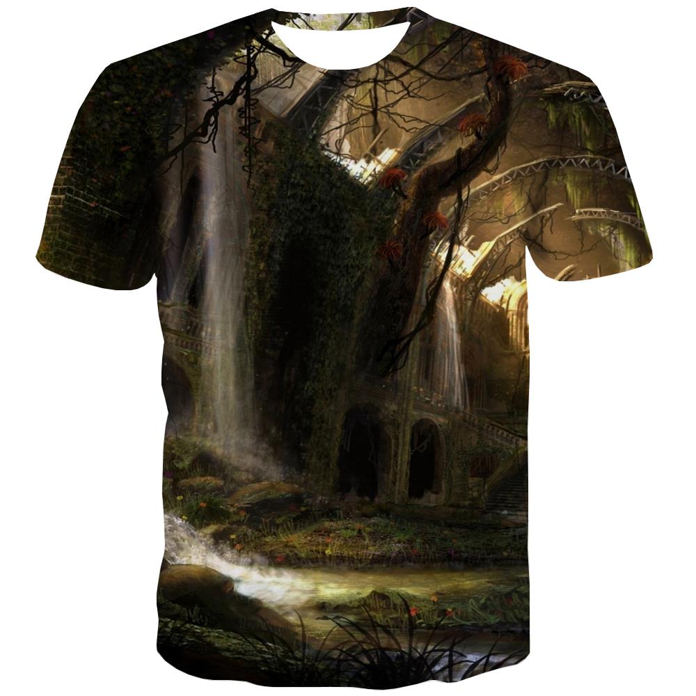 
Indians T-shirt Men Grassland Tshirts Novelty Sunset T-shirts Graphic War T shirts Funny
                