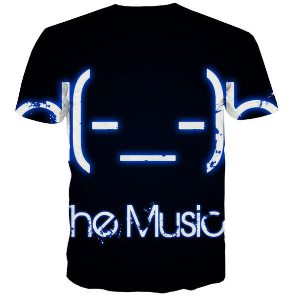 
Music T-shirt Men Instrument Tshirt Anime Retro T shirts Funny Electronic Shirt Print
                