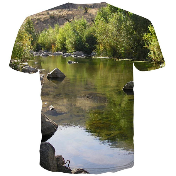 
fishing T-shirt Men fish Tshirts Cool Short Sleeve Fashion Tee Top Streetwear - KYKU
                