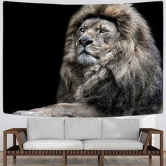 Lion Tapestry Animal Tenture Mandala Anime Home Tapestrys Harajuku Wall Tapestry Lively Tapestries