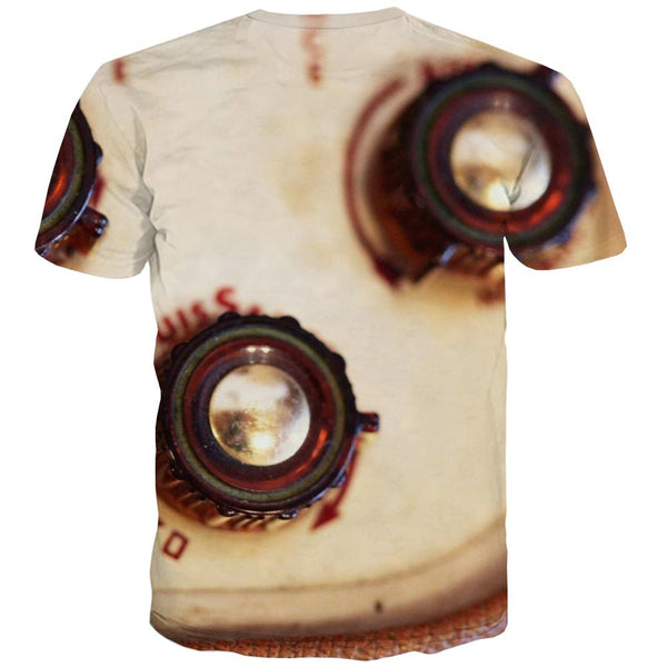 
Music T shirts Men Instrument Tshirts Novelty Retro Tshirt Printed Electronic Tshirt Anime
                