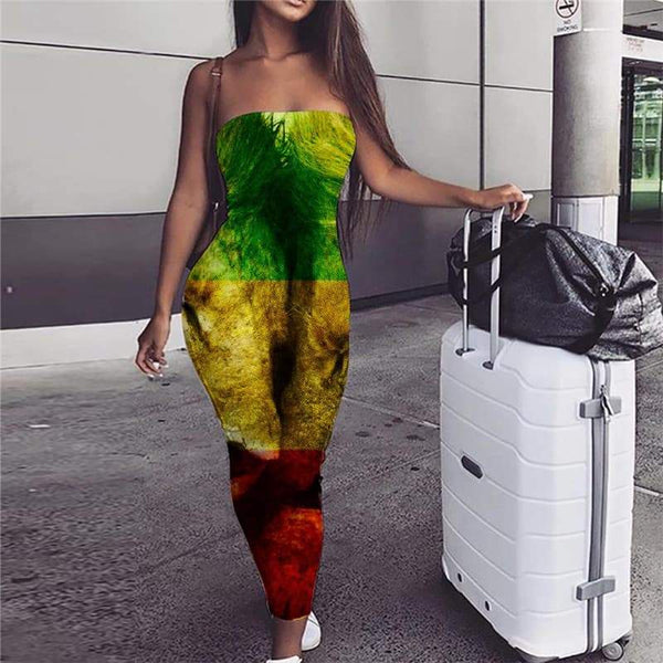 Lion Dress Women Animal Vestido Sexy Anime Bodycon Dress Love Ladies Dresses Family Party - KYKU