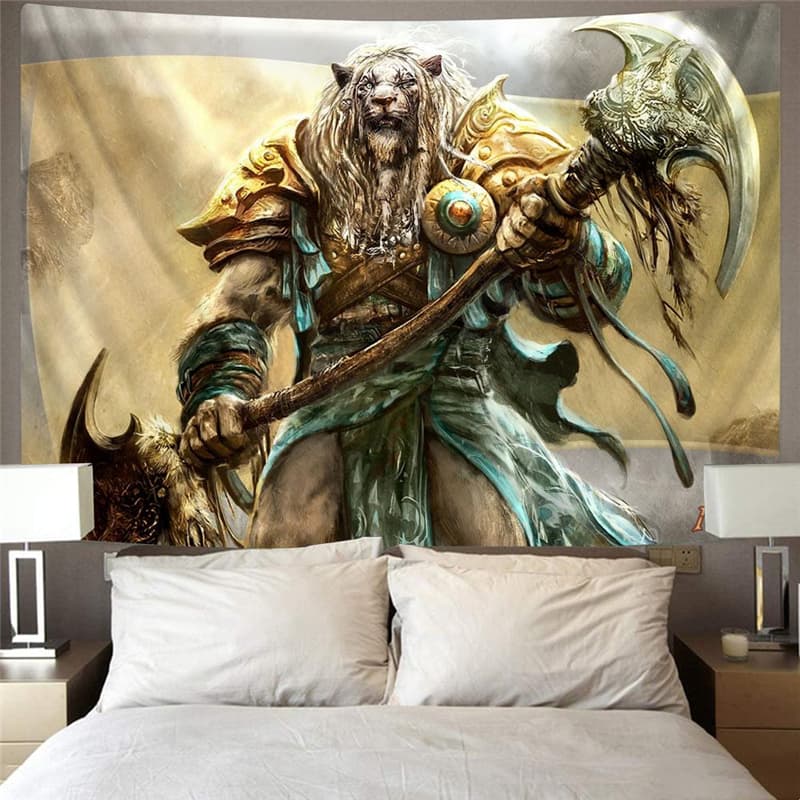 
Lion Tapestry Animal Home Tapestrys Anime Tenture Mandala Cartoon Wall Tapestry Harajuku Tapestries
                