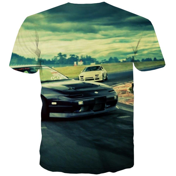 
Racing Car T-shirt Men Metal T shirts Funny City T-shirts 3d Gray Tshirt Printed Retro Tshirt Anime
                