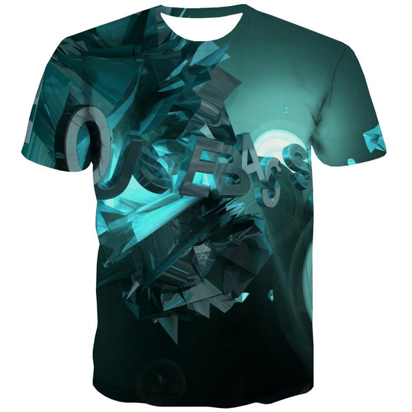 Music T-shirt Men Instrument T shirts Funny Retro Tshirts Novelty Electronic Tshirt Anime