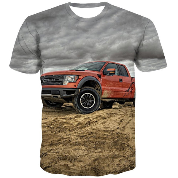 Jeep T-shirt Men Offroad Tshirt Anime car T shirts Funny Short Sleeve Hip hop - KYKU