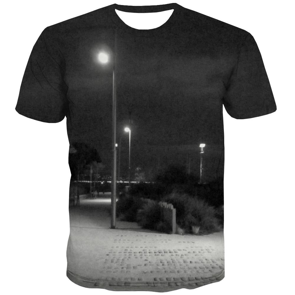 
Basketball T shirts Men Night View Tshirt Printed Galaxy Tshirts Cool City T shirts Funny
                