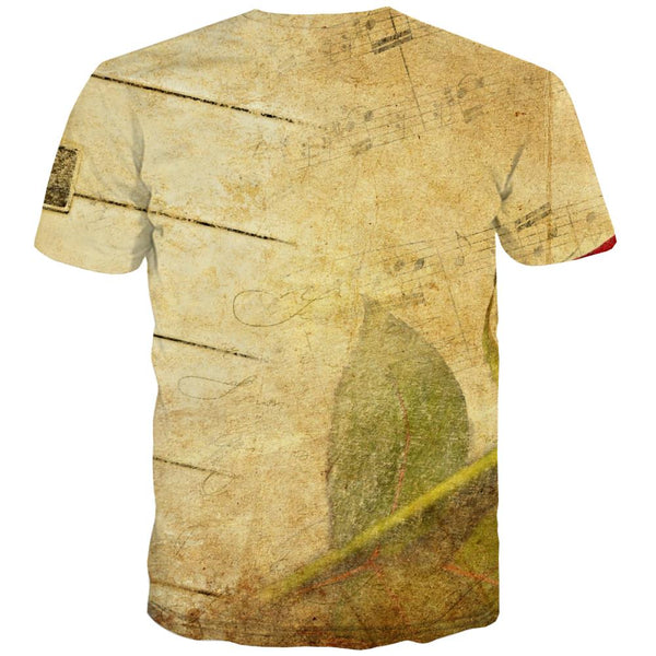 
Music T shirts Men Instrument Tshirts Casual Retro Shirt Print Electronic Tshirt Printed
                
