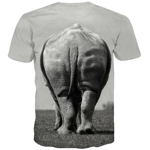 
Elephant T-shirt Men Animal T-shirts 3d Gray Tshirts Casual Harajuku Tshirts Novelty - KYKU
                