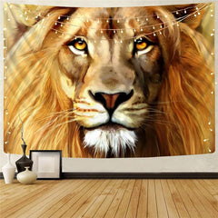 Lion Tapestry Animal Rug Wall Anime Wall Tapestry Street Home Tapestrys Harajuku Tapestries