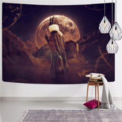 Indios Tapiz Galaxy Rug Wall Space Home Tapestrys Wall Hanging Mandala