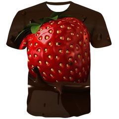 Chocolate T shirts Men Brown Tshirt Printed Delicious T-shirts Graphic Bitter Shirt Print