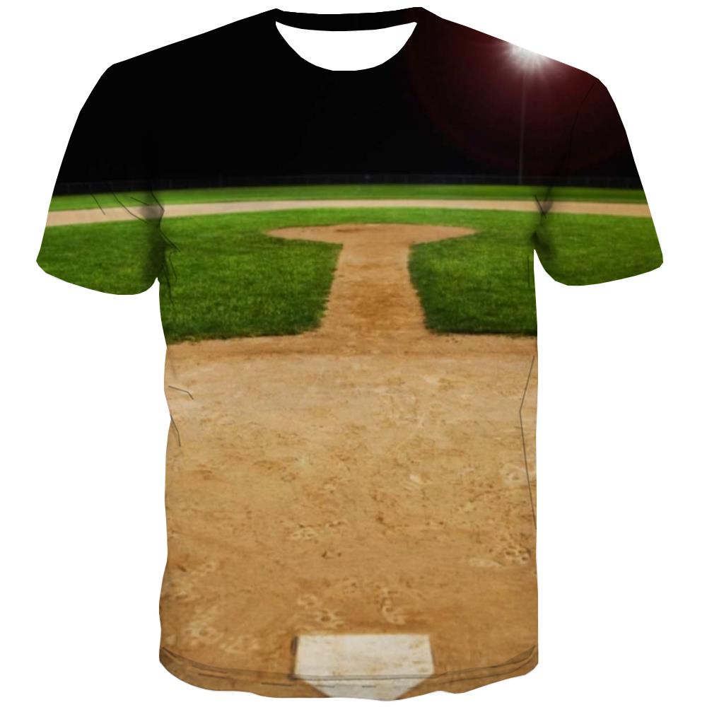 
Baseball T shirts Men Stadium Tshirt Anime Game Tshirt Printed White Tshirts Novelty
                