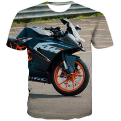Racing Car T shirts Men Metal Tshirts Casual City T-shirts Graphic Gray Tshirts Cool Retro T shirts Funny