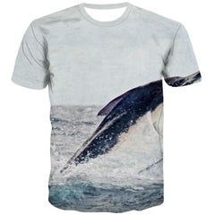 fishing T shirts Men fish Tshirt Printed sea Tshirts Novelty Short Sleeve - KYKU