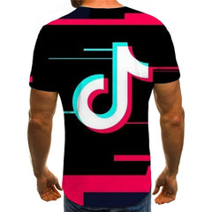 Music T-shirt Men Galaxy Tshirt Printed Party T-shirts 3d Douyin Anime Clothes