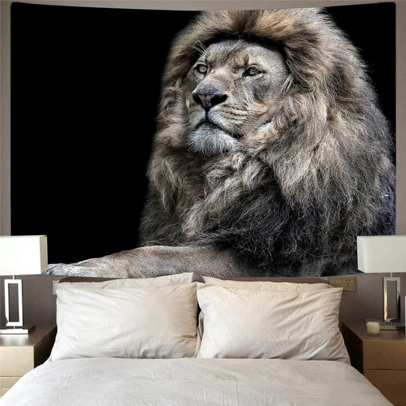 
Lion Tapestry Animal Tenture Mandala Anime Home Tapestrys Harajuku Wall Tapestry Lively Tapestries
                