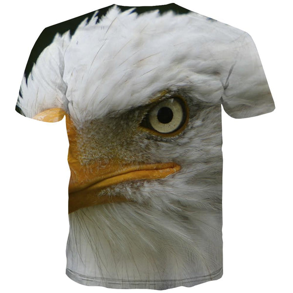 
USA T-shirt Men Animal Tshirt Anime Raptor T-shirts 3d Fly Shirt Print Eagle Tshirt Printed
                
