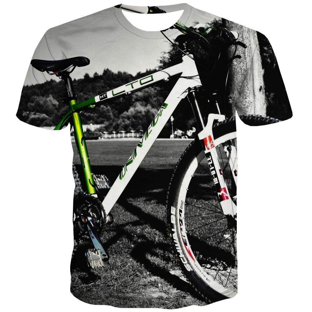 
Bicycle T-shirt Men Metal Tshirts Casual City Tshirt Anime Psychedelic T-shirts 3d
                