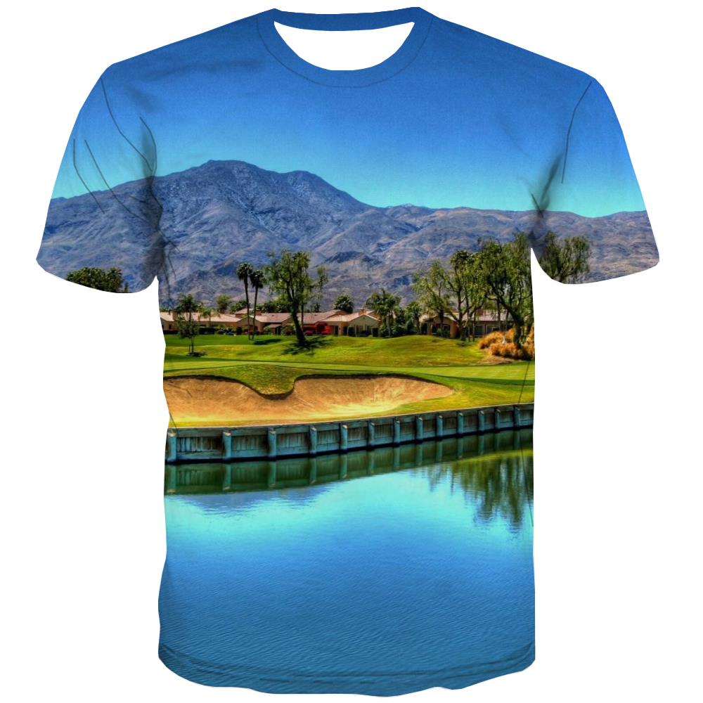
Lawn T shirts Men Golf T-shirts 3d Forest T shirts Funny Natural Shirt Print Game Tshirts Cool
                