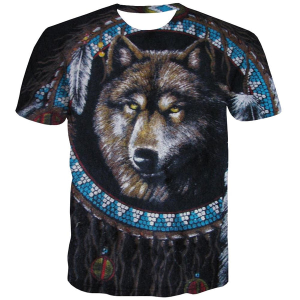 Indians T-shirt Men Grassland Tshirts Cool Sunset Tshirt Anime War T-shirts Graphic