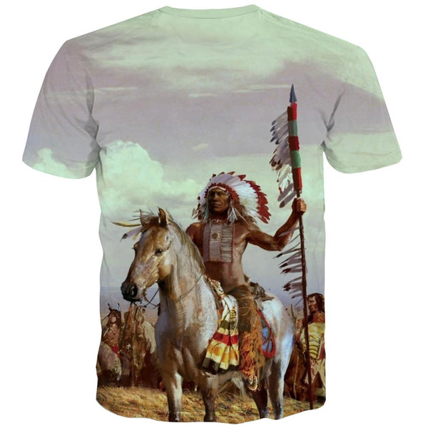 
Indians T shirts Men Grassland T shirts Funny Sunset Tshirt Anime War Tshirts Cool
                