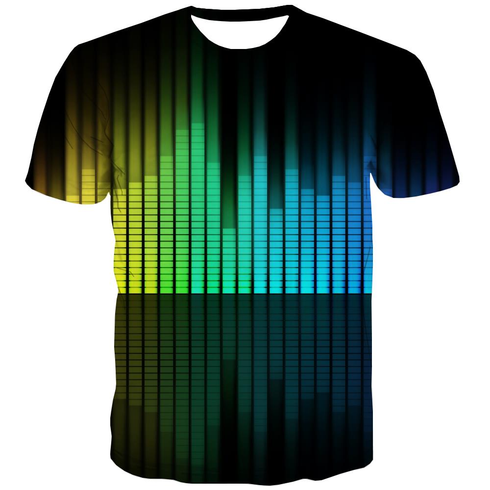 
Music T shirts Men Instrument Tshirts Cool Retro Tshirts Casual Electronic Shirt Print
                