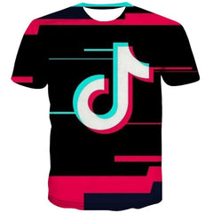 Music T-shirt Men Galaxy Tshirt Printed Party T-shirts 3d Douyin Anime Clothes