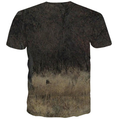 Hunting T shirts Men Jungle T-shirts Graphic Deer Tshirt Printed Shooter T-shirts 3d Camouflage Tshirts Casual