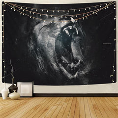 Lion Tapestry Animal Wall Tapestry Anime Tenture Mandala Ferocious Rug Wall Street Home Tapestrys
