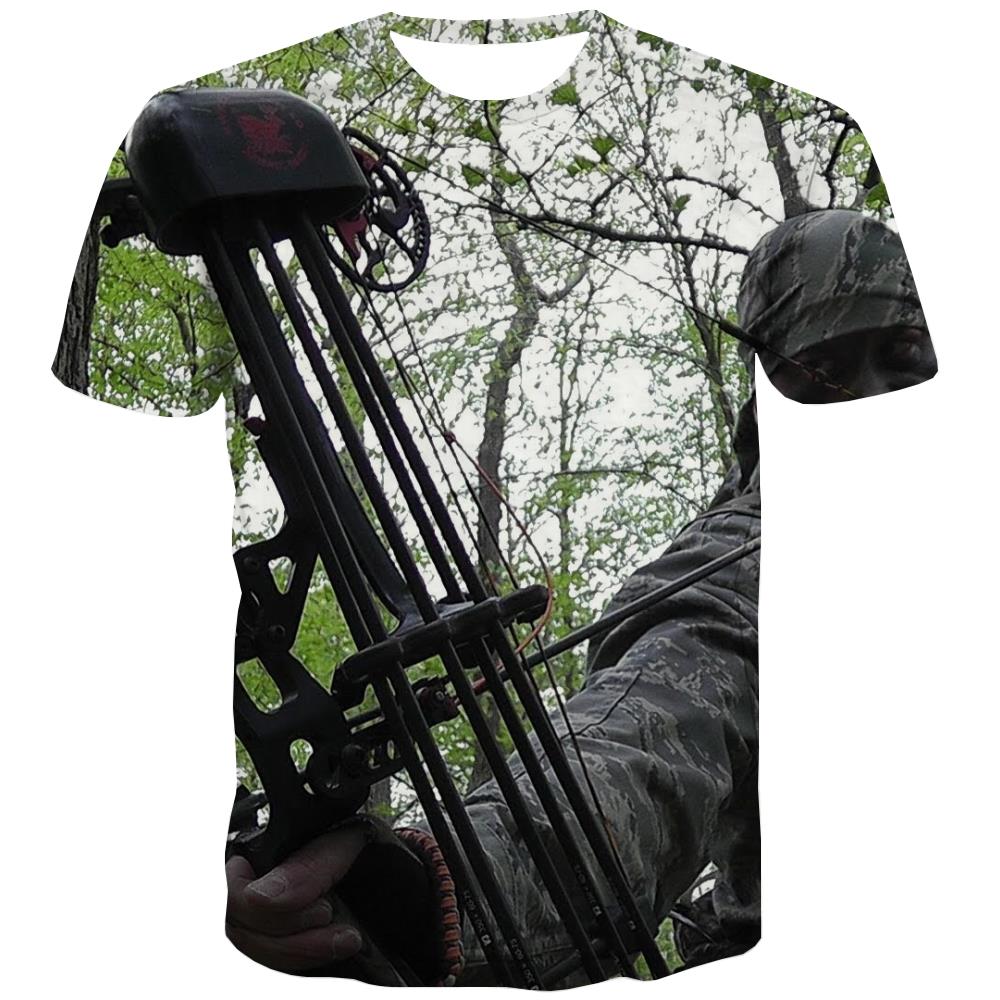 
Hunting T-shirt Men Jungle Tshirts Casual Deer Tshirts Cool Shooter T shirts Funny Camouflage Tshirt Anime
                