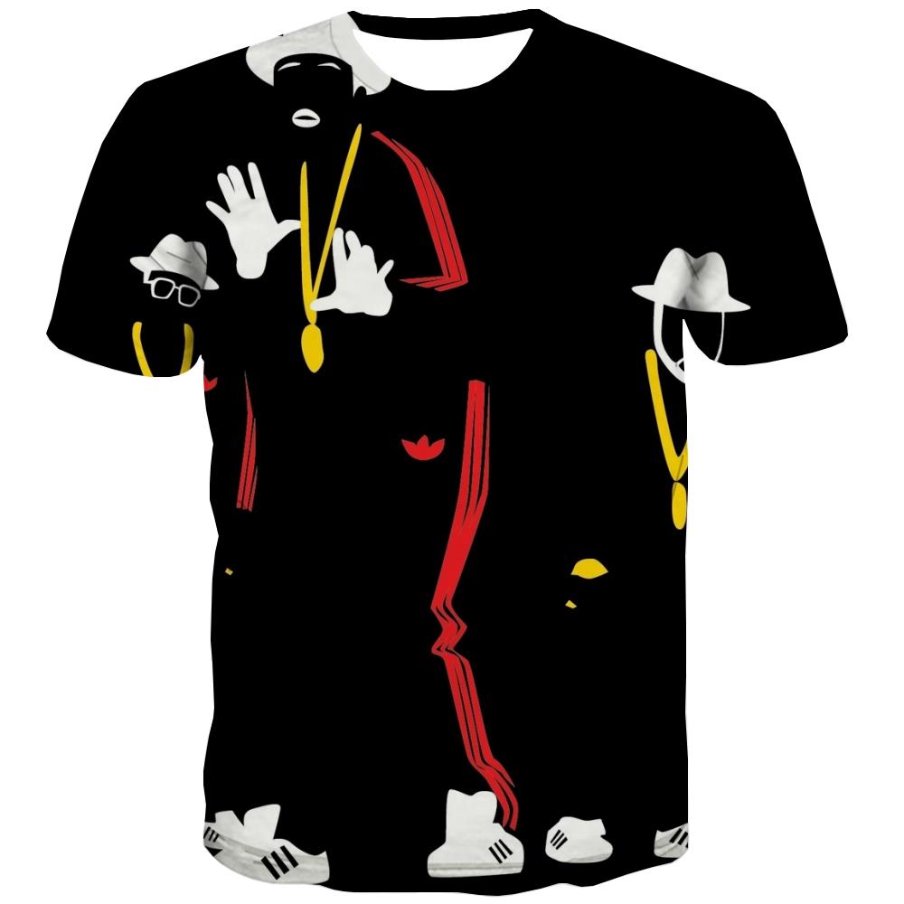 
Music T-shirt Men Instrument Shirt Print Retro Tshirts Cool Electronic Tshirts Casual
                