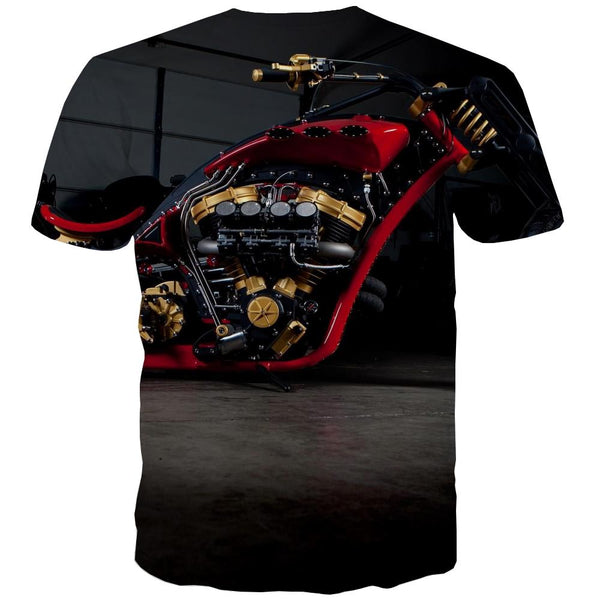
Bicycle T shirts Men Metal T-shirts 3d City Tshirt Anime Psychedelic Tshirt Printed
                