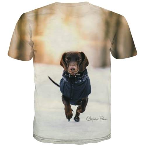
Animal T-shirt Men Dog Tshirts Novelty Lovely Tshirt Printed Street T-shirts 3d - KYKU
                