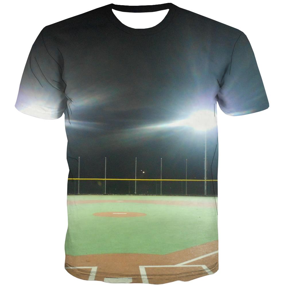 
Baseball T shirts Men Stadium Tshirt Anime Game Tshirts Casual White Tshirt Printed
                